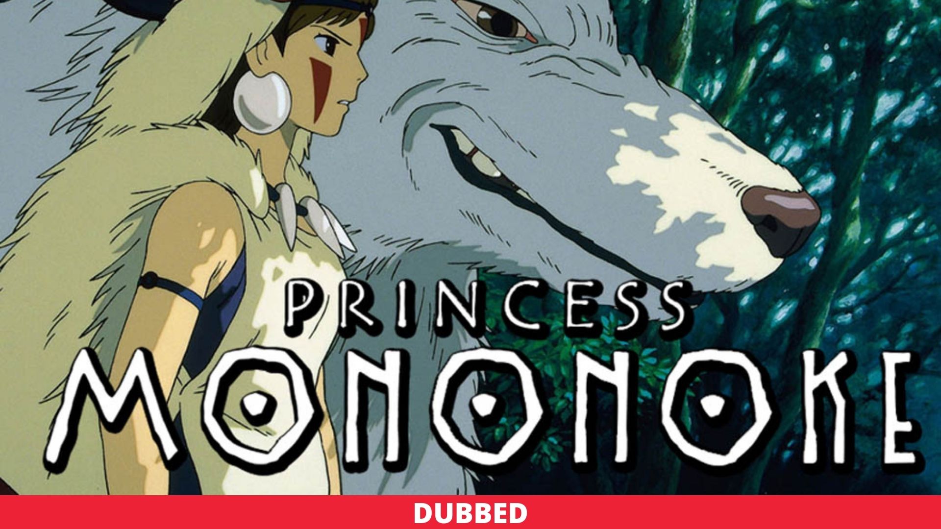 princess mononoke english dub free
